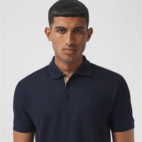 burberry polo shirt navy|burberry polo shirts for men.